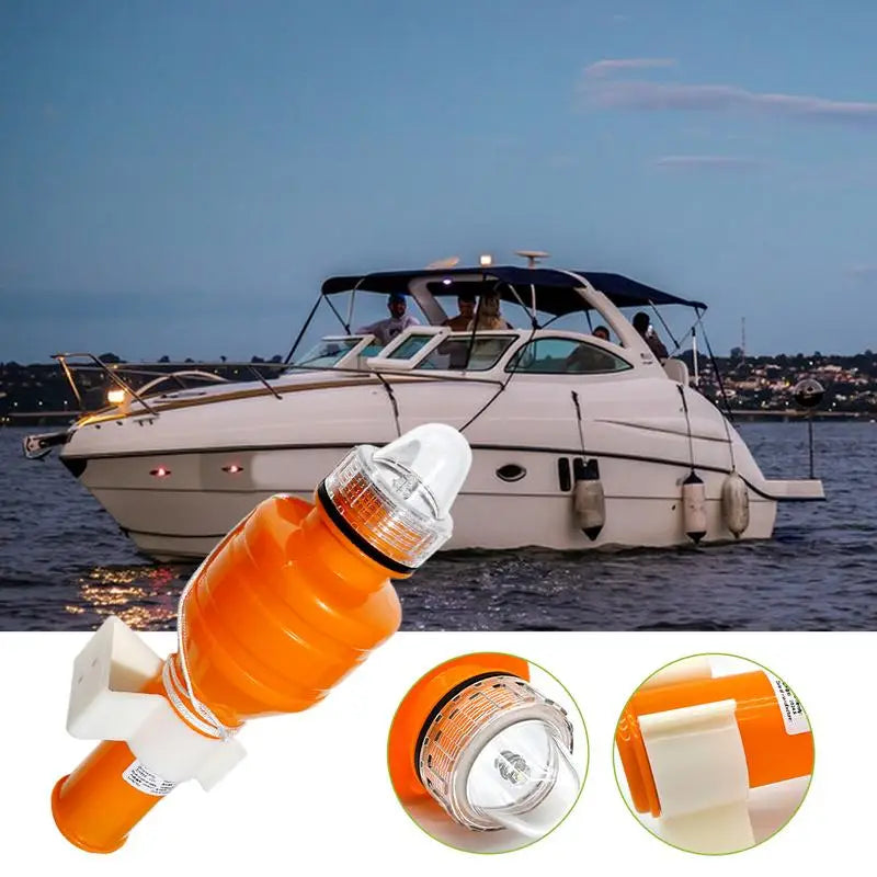Outdoor Light LED Flashing Stick Floating Electronic Visual Distress Signal Lamp With High-visibility LED Light For Boat Kayak