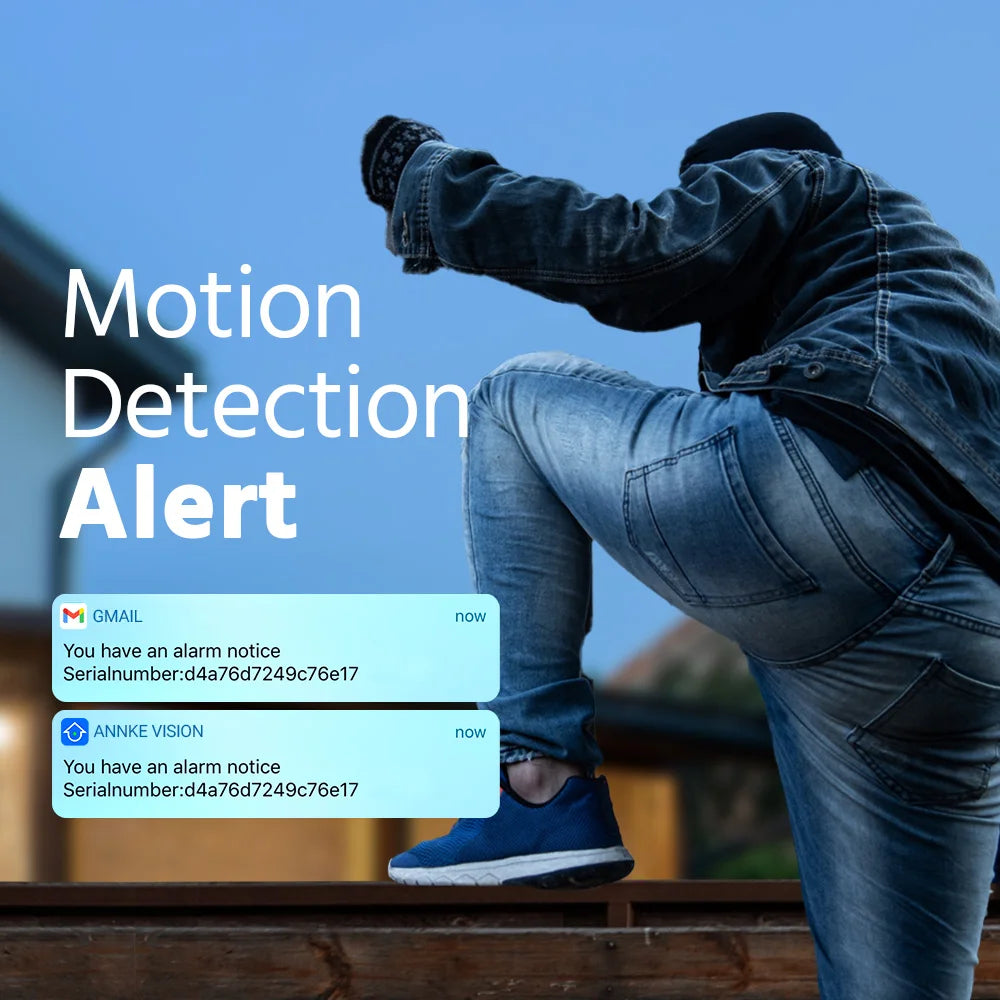 ANNKE 8CH 5MP Smart Dual Lights Lite Video Security System CCTV Kit With 3K 4X 5MP Built-in mic Waterproof Surveillance Cameras