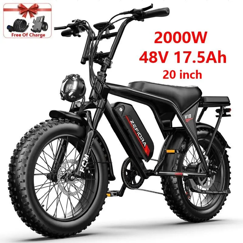 Ebike 2000w 3000w 1000w 1500w,30-50mph Electric Bikes Highspeed,48v 10ah-20ah Battery Life 30-60miles Electric Bike Adults Cheap