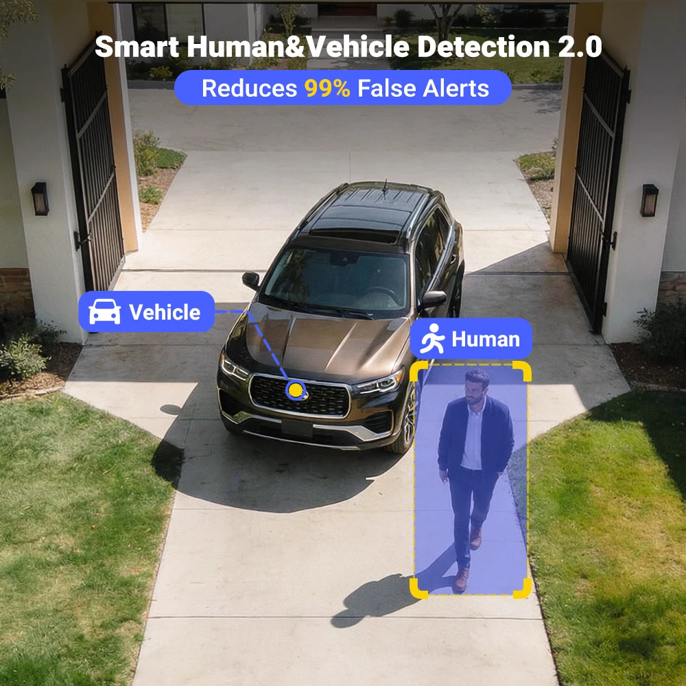 ANNKE 16 Channel 3K 5MP Security Camera System 16CH H.265+ Surveillance DVR Recorder 12pcs 3K CCTV Two-way Voice Cameras Outdoor