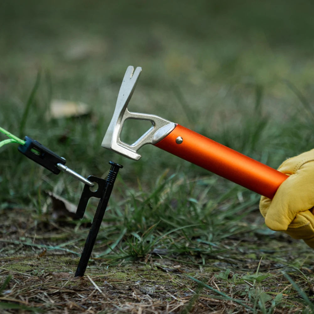 18Pcs Tent Pegs Nails Stakes Ropes with Reflective Camping Rope Camping Hiking Tent Accessories for Camping Hiking Garden Ground