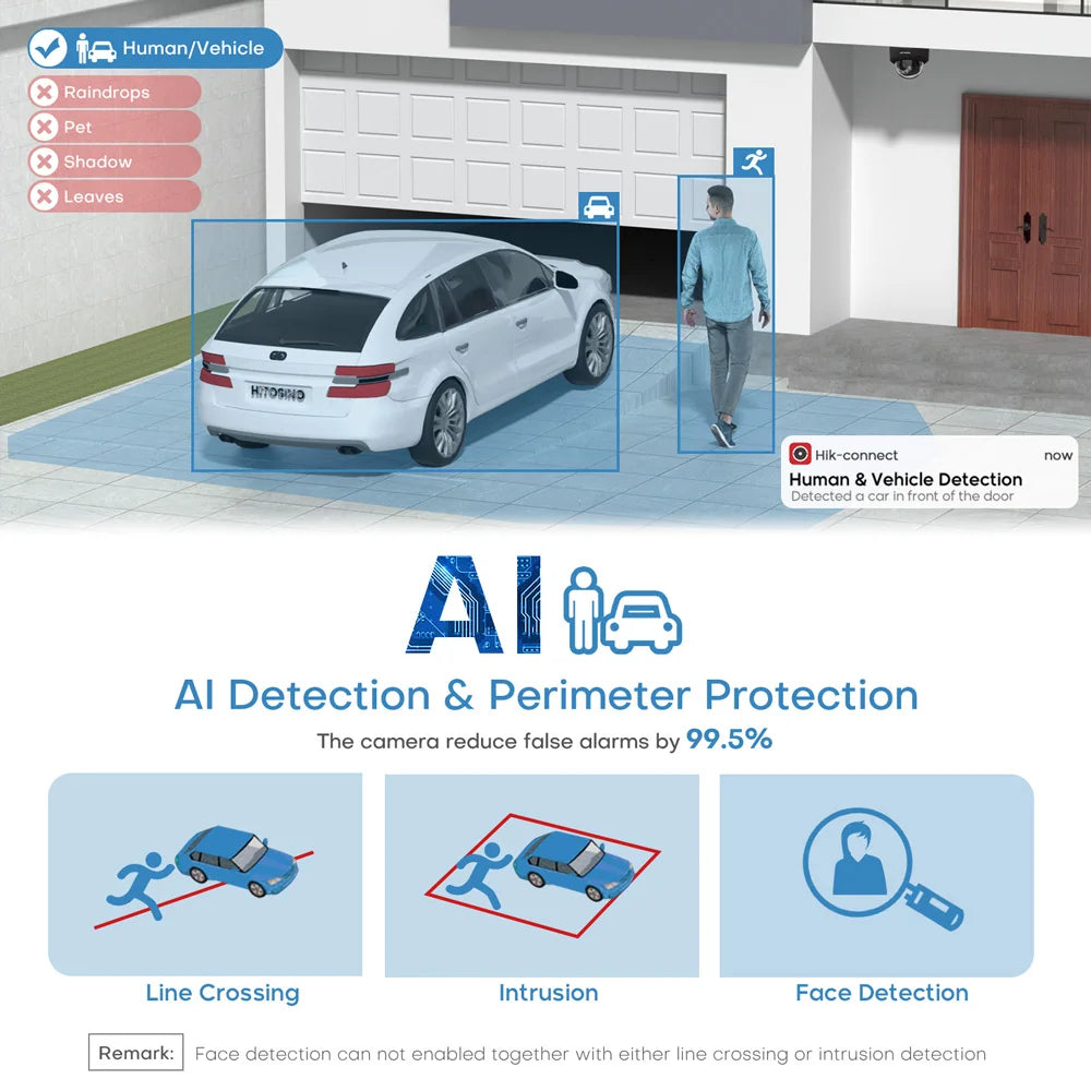 Hikvision ColorVu Dome IP Camera 4MP Acusense Smart Hybrid Light 4MP DS-2CD2143G2-LIS2U