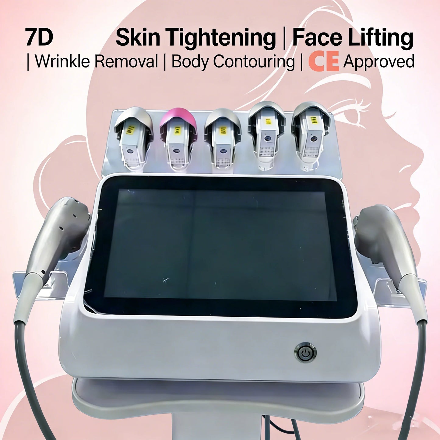 7D Professional Facial Skin Firming Skin Tightening Anti-Aging Wrinke and Body Slimming Machine for Salon