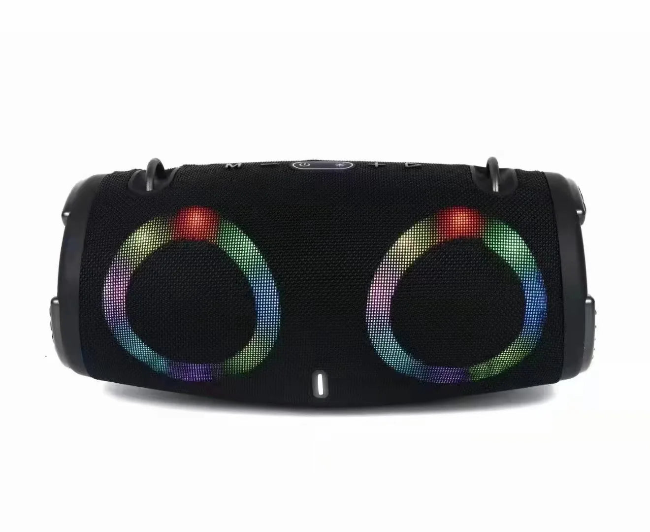 Multifunctional outdoor portable Bluetooth speaker with breathing light, Bluetooth connection, card slot, and hands-free calling