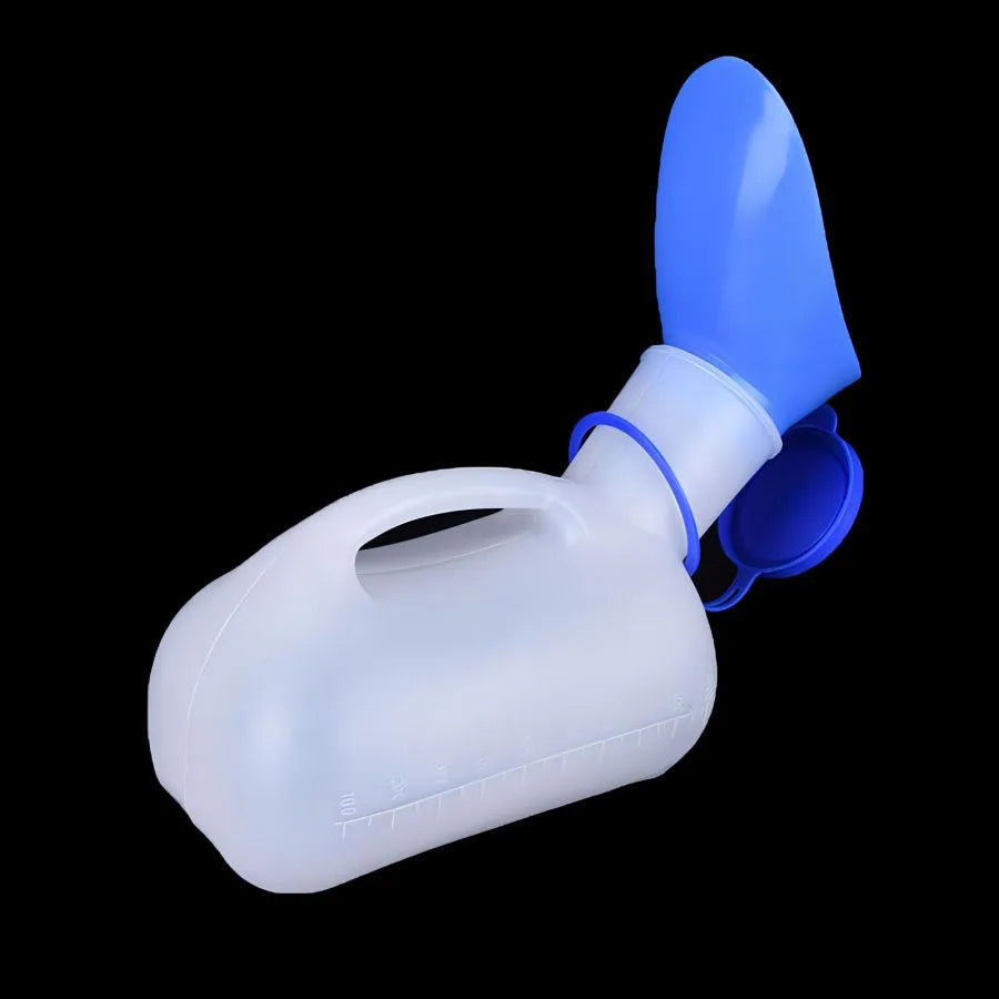 1000ml/34oz portable urinal, essential travel item for emergency vehicles and outdoor activities