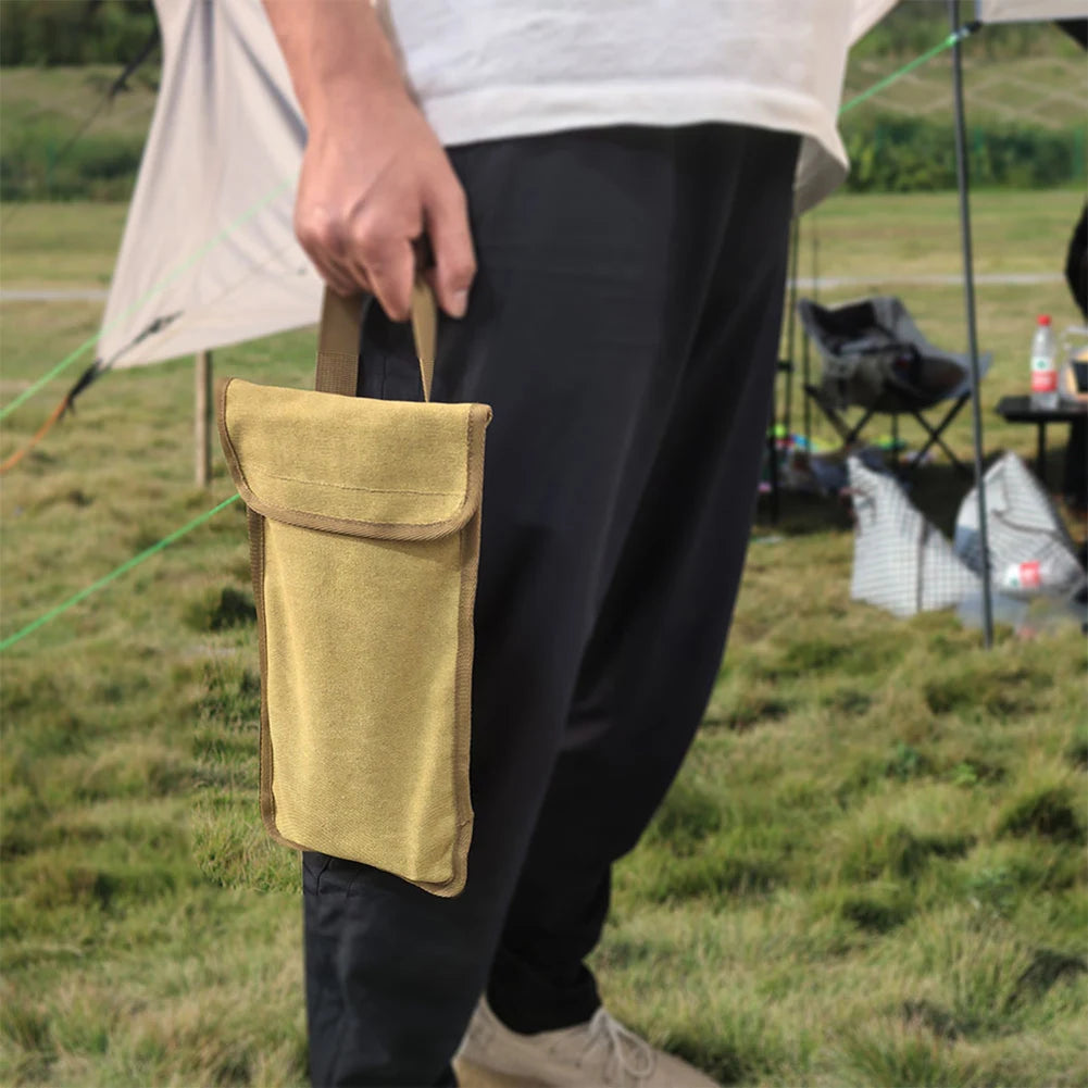 18Pcs Tent Pegs Nails Stakes Ropes with Reflective Camping Rope Camping Hiking Tent Accessories for Camping Hiking Garden Ground