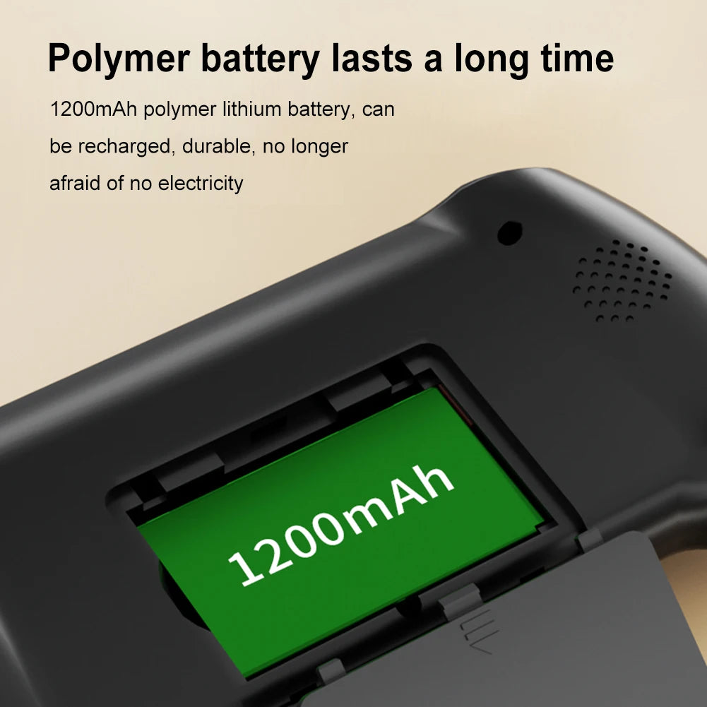 3.5inch LCD Screen Retro Handheld Game Console Built-in 500 Games Gaming Console 1200mAh Nostalgic Game Console for Kids Adults