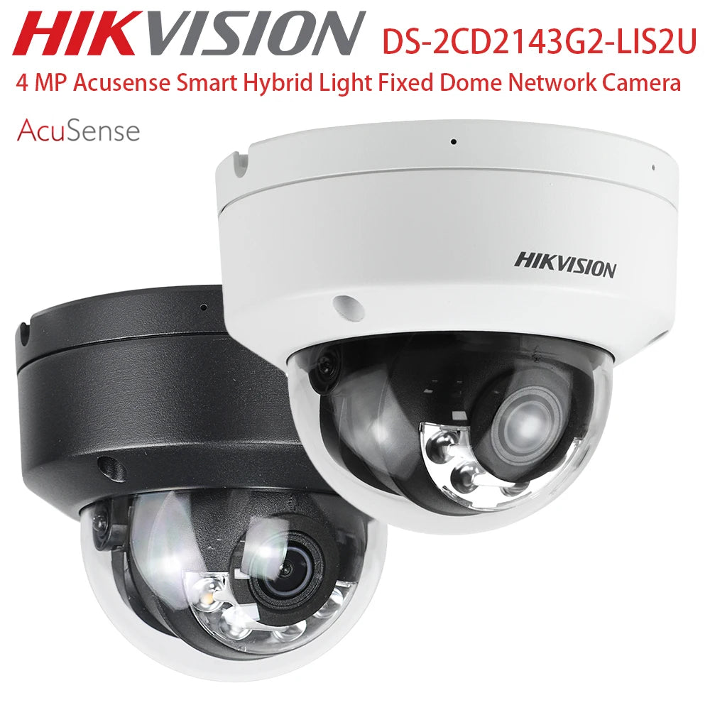 Hikvision ColorVu Dome IP Camera 4MP Acusense Smart Hybrid Light 4MP DS-2CD2143G2-LIS2U