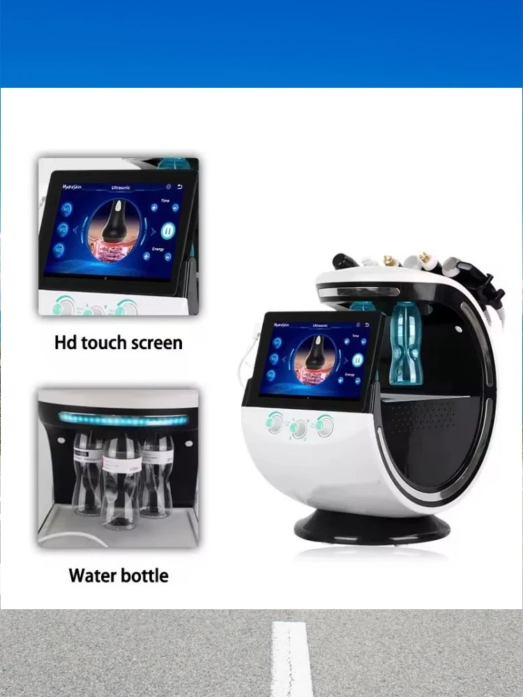 7 in 1 Hydra Skin Hydro Aqua Peel Oxygen Jet Hydro Facial Beauty Machine Other Home Use Beauty Equipment with Skin Analysis