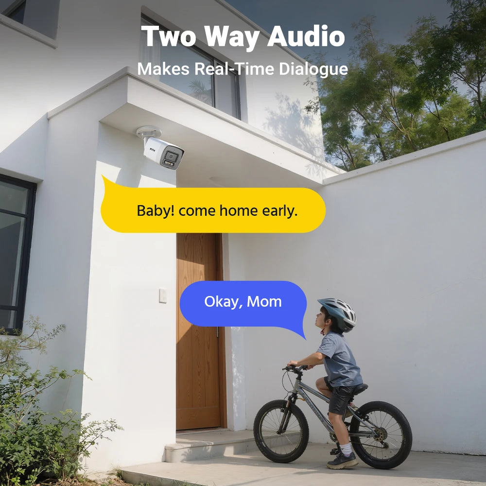 ANNKE 16 Channel 3K 5MP Security Camera System 16CH H.265+ Surveillance DVR Recorder 12pcs 3K CCTV Two-way Voice Cameras Outdoor