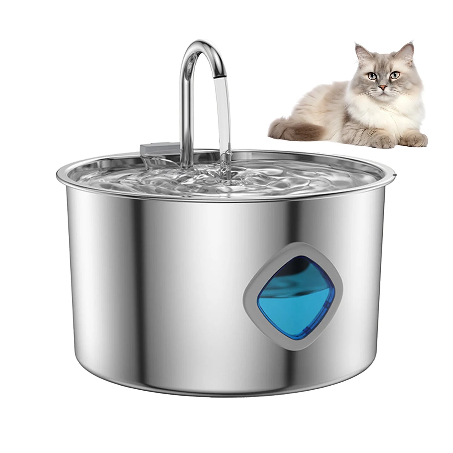 Pet Water Fountain for Cats and Dogs 3.2L Automatic Circulating Water Dispenser for Pet Drinking Safety
