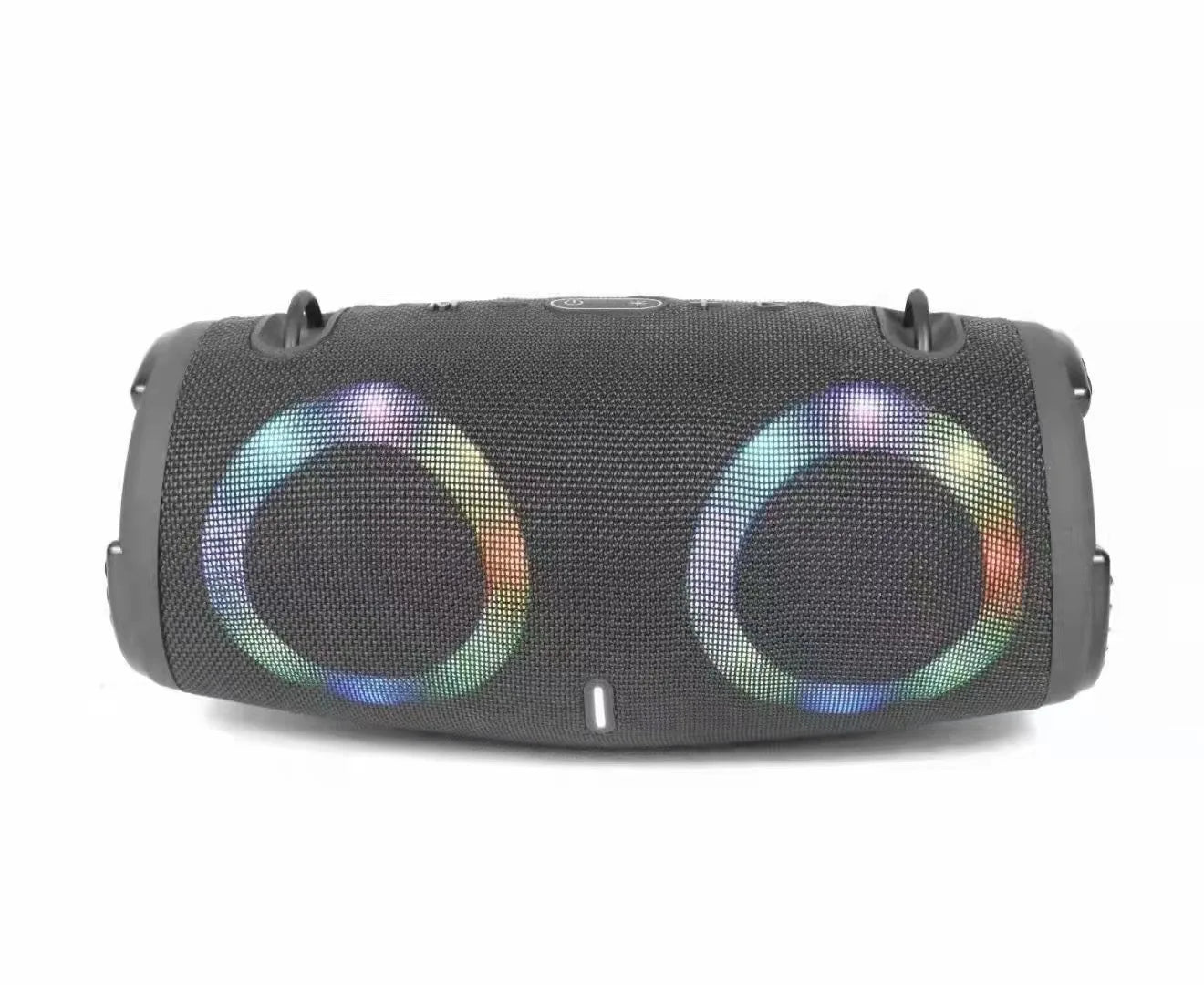 Multifunctional outdoor portable Bluetooth speaker with breathing light, Bluetooth connection, card slot, and hands-free calling