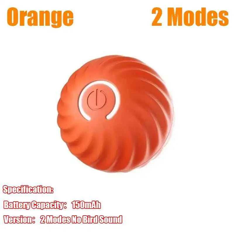 Smart Dog Toys Interactive Teasing Ball With Motion Activated Automatic Moving Squeaky Dog Toy Balls Puppy Chew Toys Knot Rope