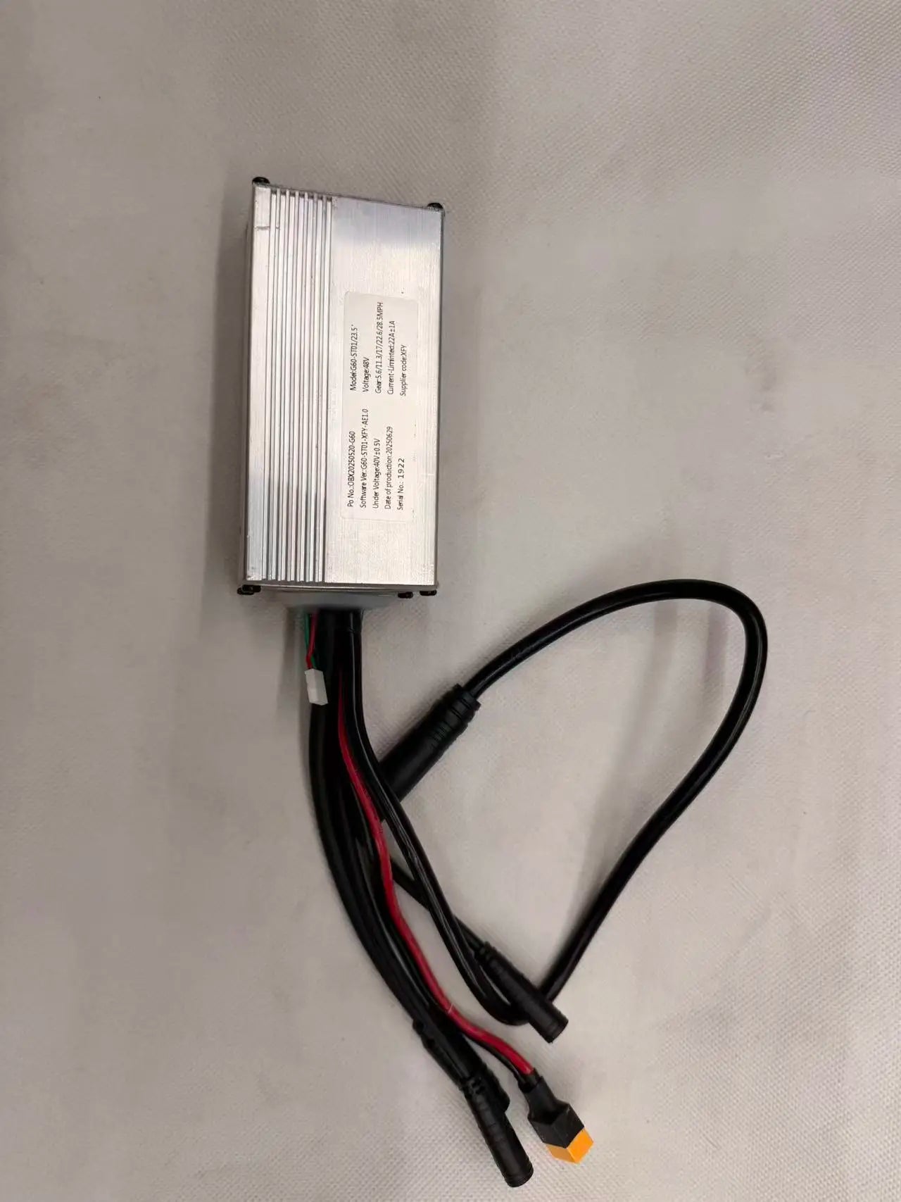 Ebike Brushless Controller, 23A Brushless Motor Controller for 48V 1000W Power Waterproof Square Electric Bike Accessory