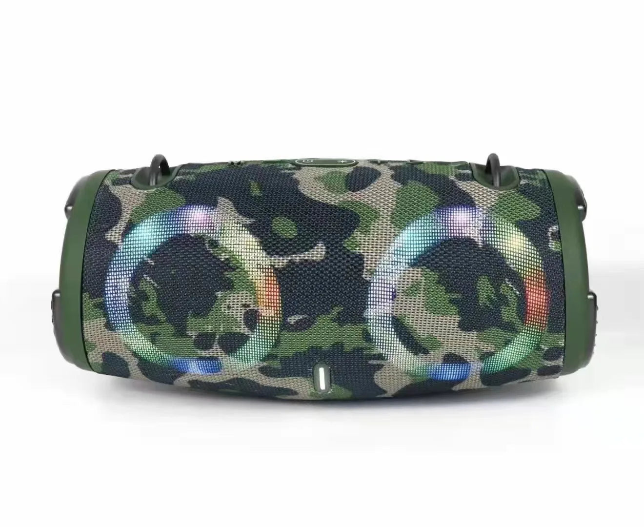 Multifunctional outdoor portable Bluetooth speaker with breathing light, Bluetooth connection, card slot, and hands-free calling