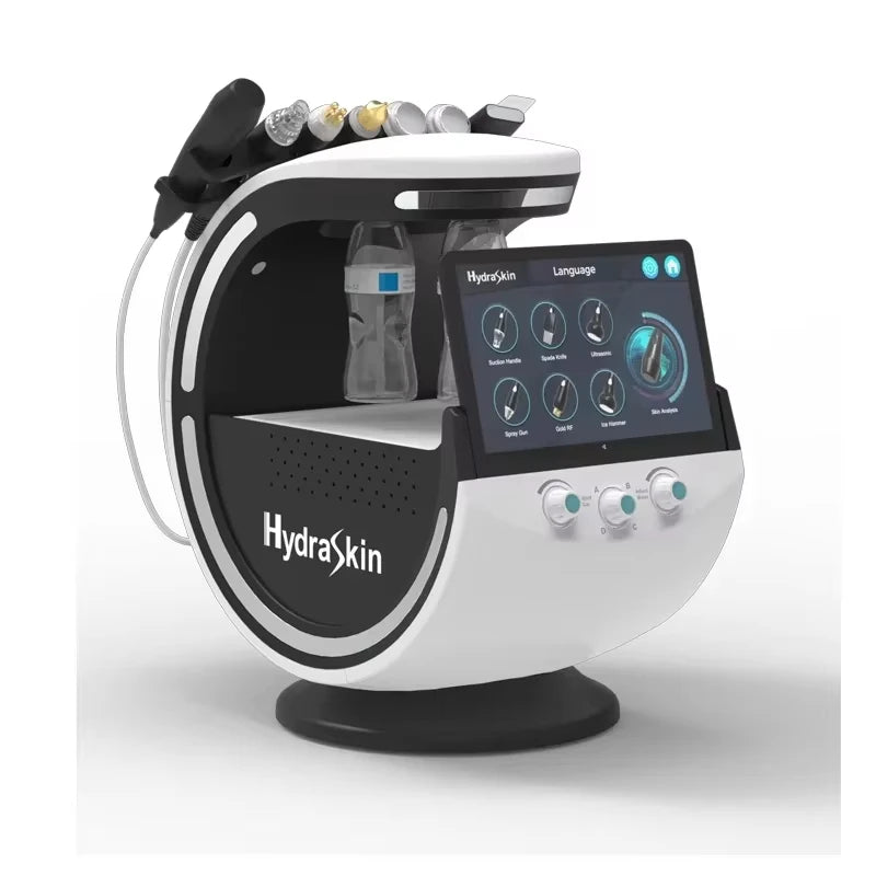 7 in 1 Hydra Skin Hydro Aqua Peel Oxygen Jet Hydro Facial Beauty Machine Other Home Use Beauty Equipment with Skin Analysis
