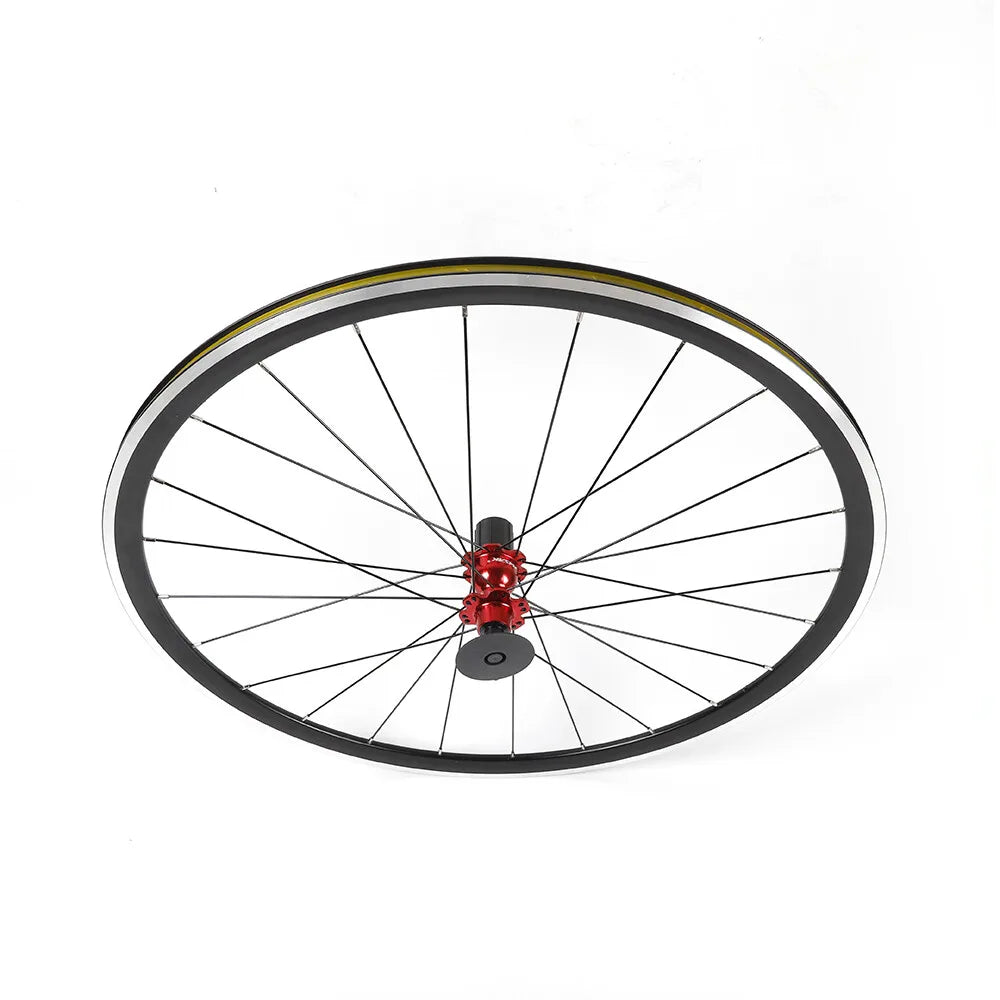 Wheels Road Bicycle Front & Rear Bike Wheelset Set 7-11 Speed C/V Brake 700C