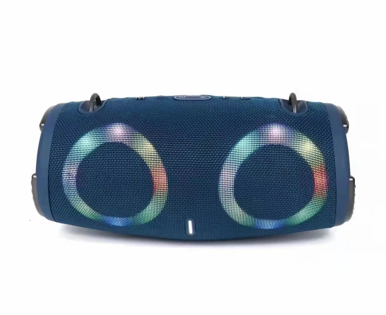 Multifunctional outdoor portable Bluetooth speaker with breathing light, Bluetooth connection, card slot, and hands-free calling