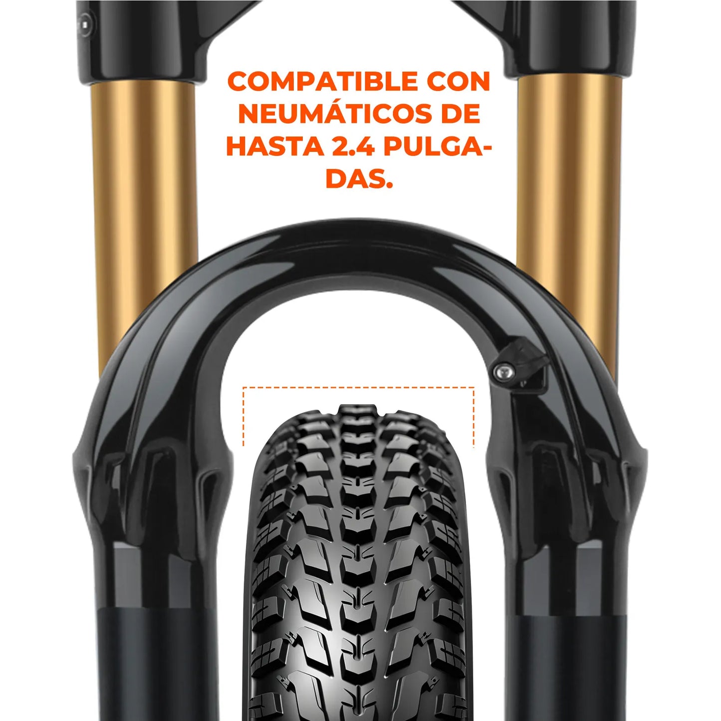 BOLANY Bike Air Fork 27.5/29inch 120mm Travel Oil Air Suspension Lightweight Magnesium Alloy Quick Release Bicycle Fork