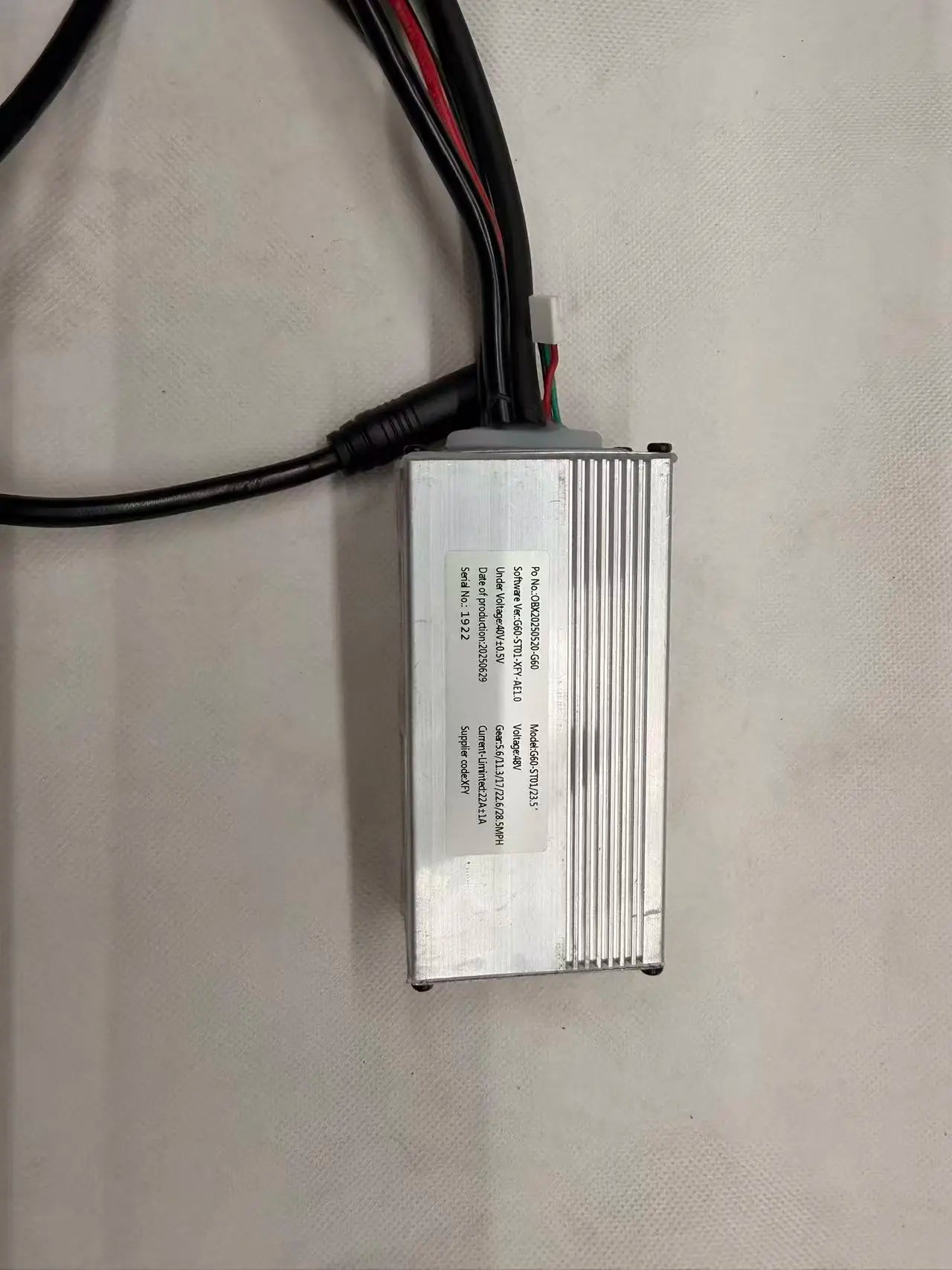 Ebike Brushless Controller, 23A Brushless Motor Controller for 48V 1000W Power Waterproof Square Electric Bike Accessory