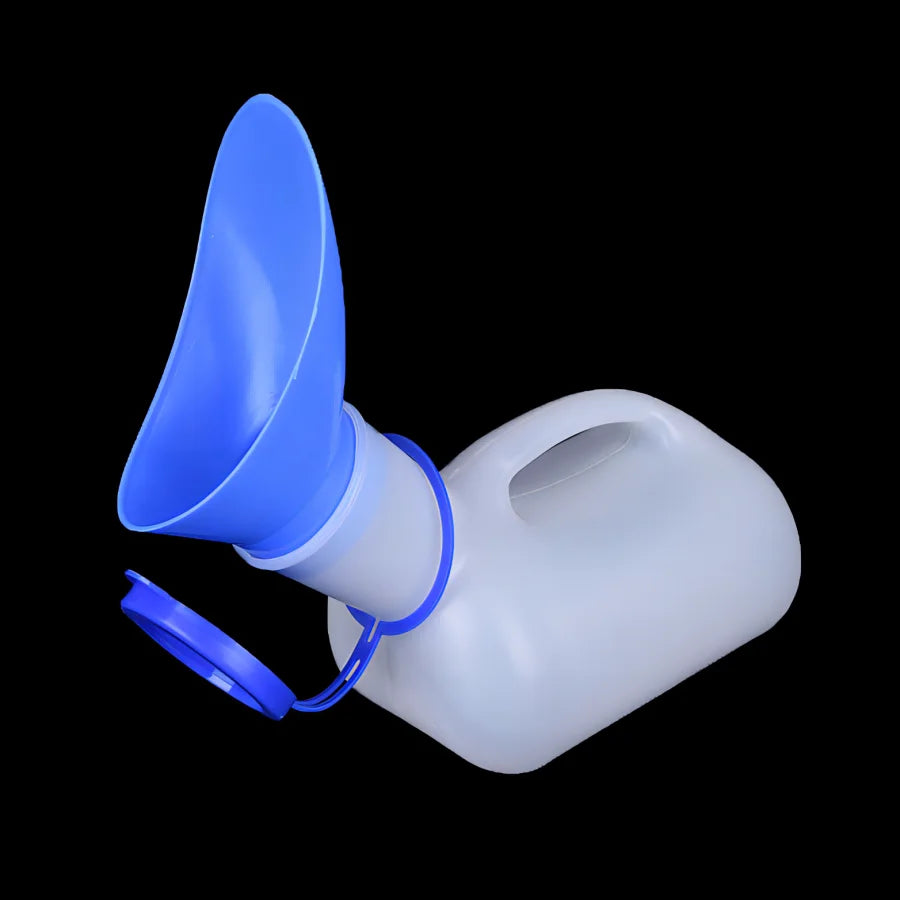1000ml/34oz portable urinal, essential travel item for emergency vehicles and outdoor activities