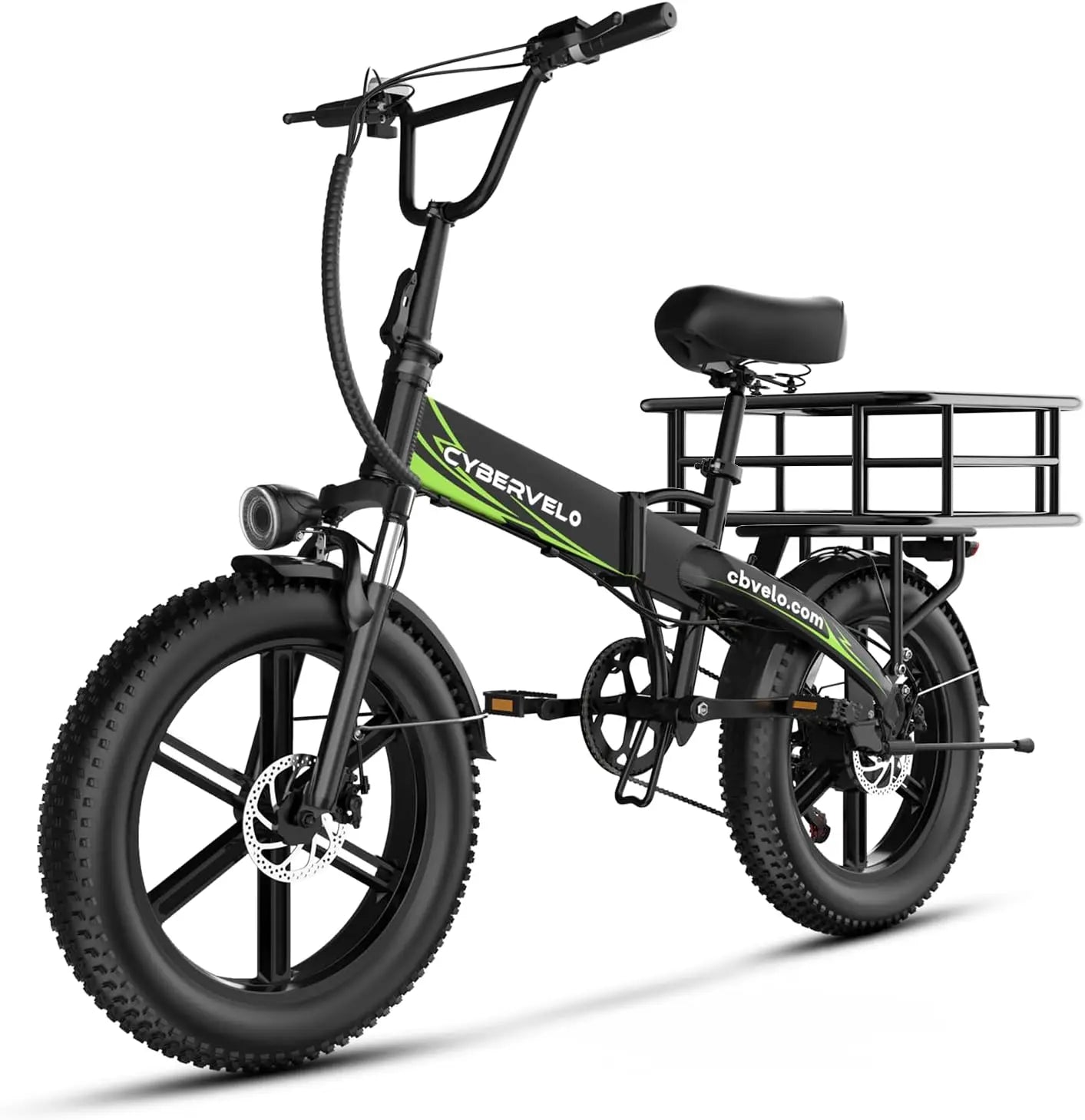 Rear Bike Basket With Large Rear Bike Rack Basket for Bike,Heavy Metal Rear Bicycle Basket Perfect Mount for Electric Bike