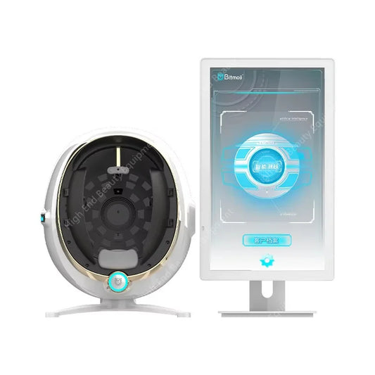 3D Skin Scanner Large ScreenFacial Care Analyzer Portable Magic Mirror Face Camera Testing Detector