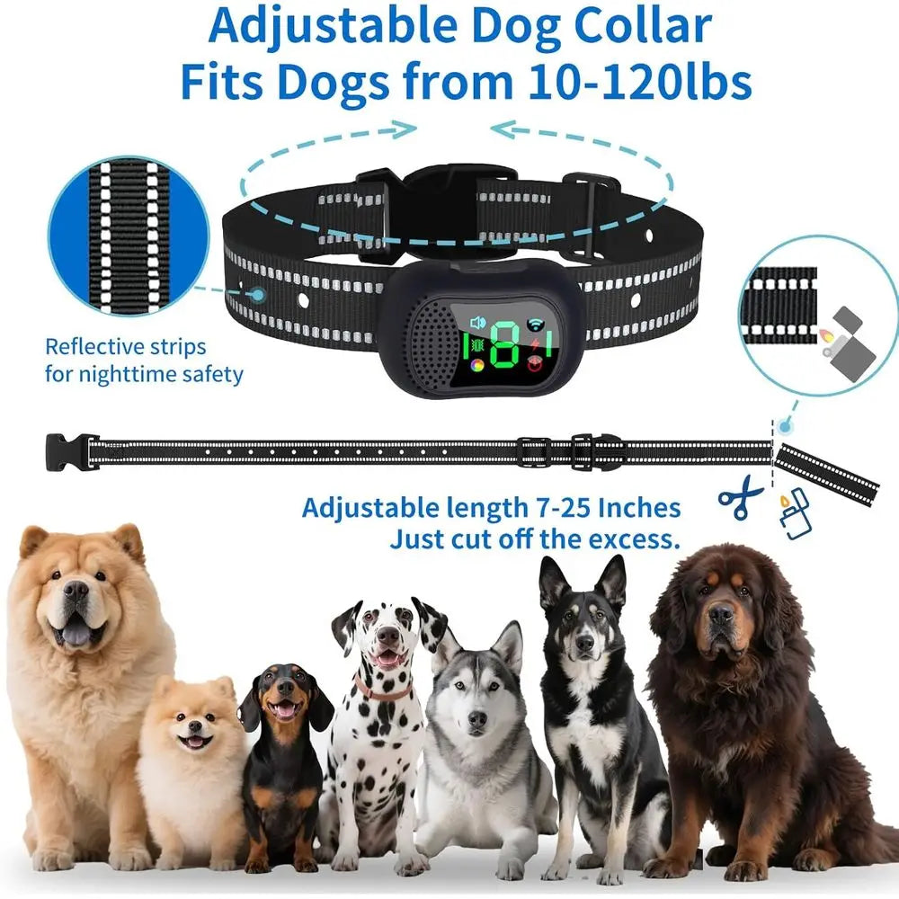 Dog Training Collar with 4 Modes, 4900t Remote, Electric Shock for Small Medium Large Dogs