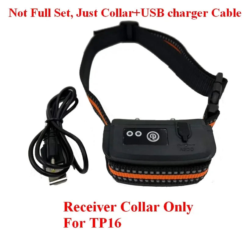 TP16  Dog Electric Fence, Rechargeable Waterproof, 6 Level, Dog Wired Fence Containment, Pet Training Collar, Anti Run Away